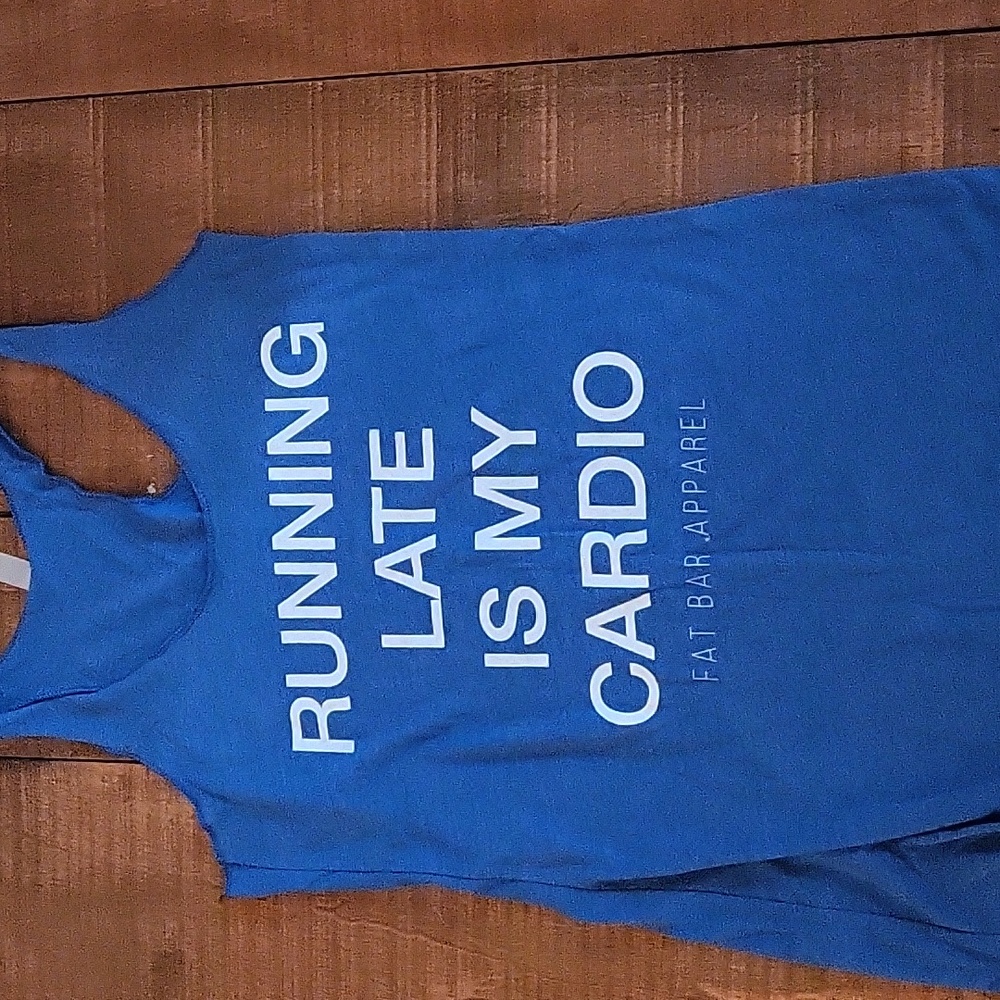 Tank top by fat bar apparel